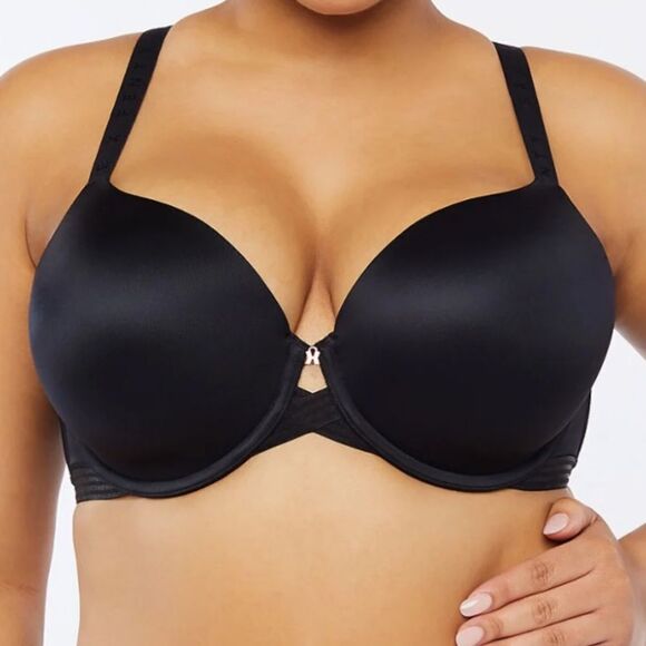 Savage X Fenty Core Microfiber T-Shirt Bra Caviar 38DDD NWT IN PACKAGING - Picture 1 of 6